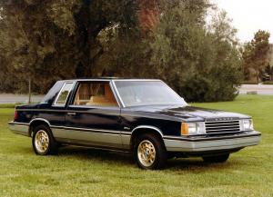 Dodge Aries 2-Door Coupe 1982 года